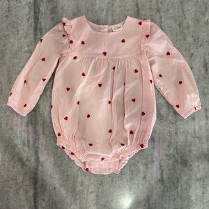 Cat & Jack Pink Jumper With Hearts Size 24M